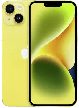 SIM Free iPhone 14 Plus 5G 128GB Mobile Phone - Yellow