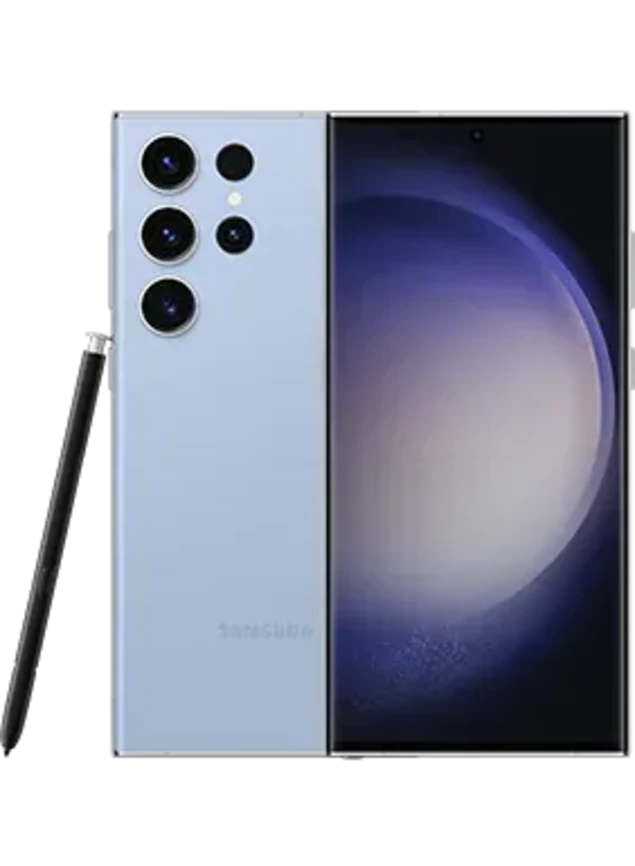SIM Free Samsung Galaxy S23 Ultra 5G 256GB Phone - Sky Blue