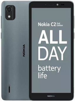 SIM Free Nokia C2 2E 32GB Mobile Phone - Blue