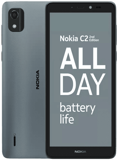 SIM Free Nokia C2 2E 32GB Mobile Phone - Blue